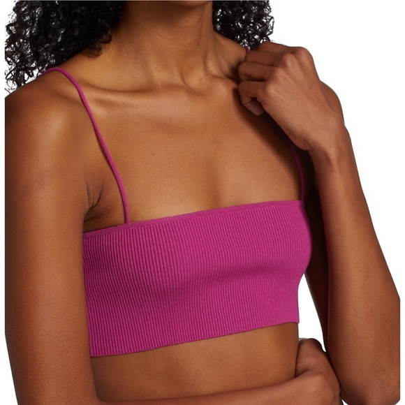 Zeynep Arçay Cropped Sleeveless Ribbed Bustier - Picture 5 of 6